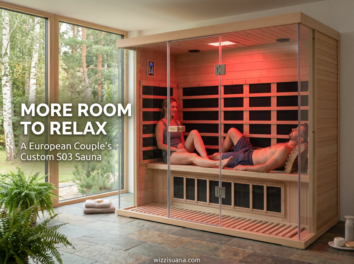 More Room to Relax: A European Couple’s Custom S03 Sauna