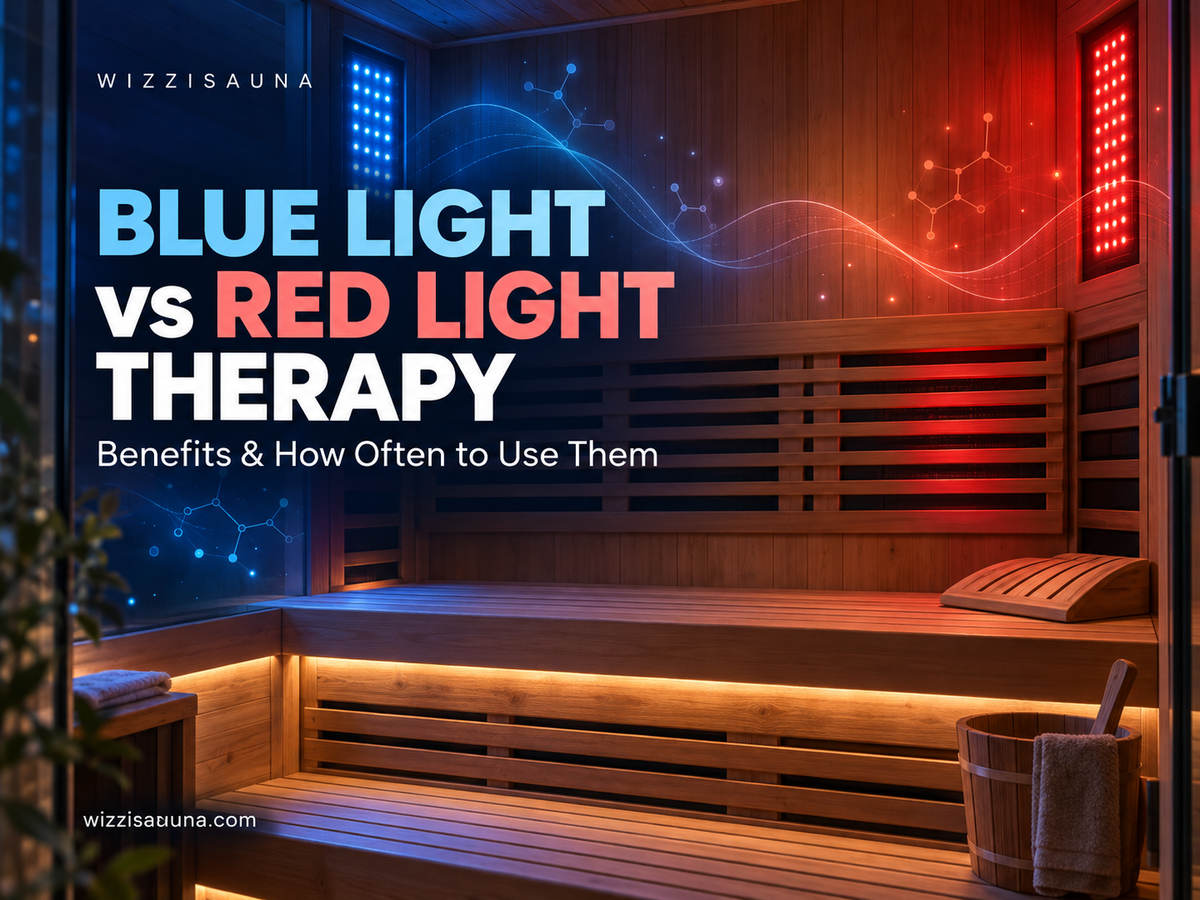 Blue Light vs. Red Light Therapy: Benefits and How Often to Use Them