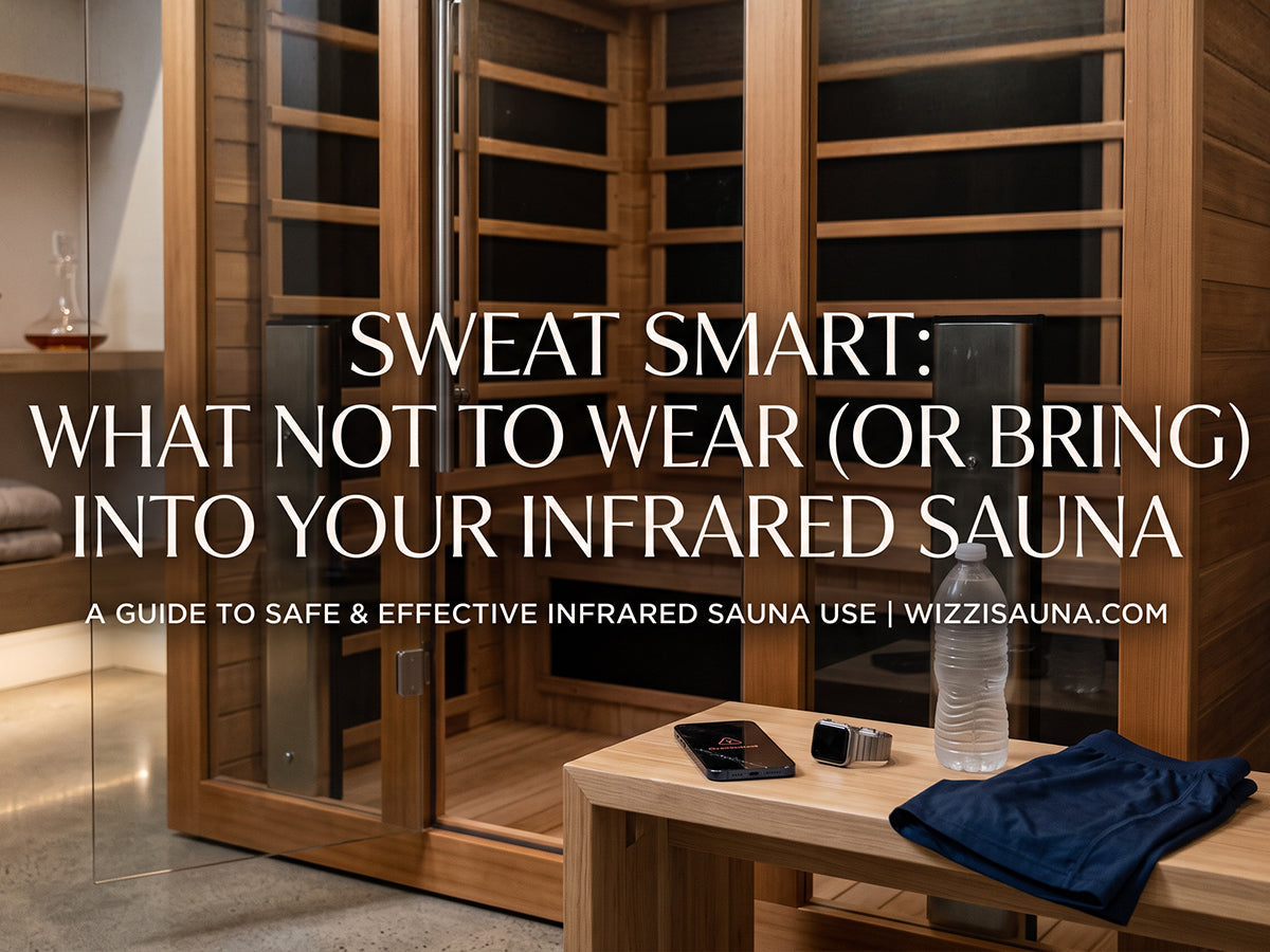 Sweat Smart: What NOT to Wear (or Bring) into Your Infrared Sauna