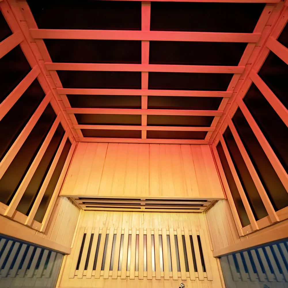Wizzisaunas SH02 2 Person Full Spectrum Infrared Sauna Low EMF image 4