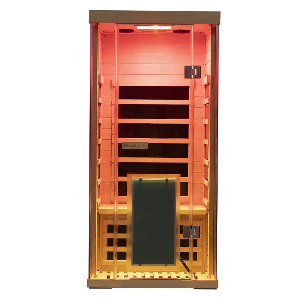Wizzisaunas SH01 Full Spectrum1 Person Infrared Sauna Low EMF image 21