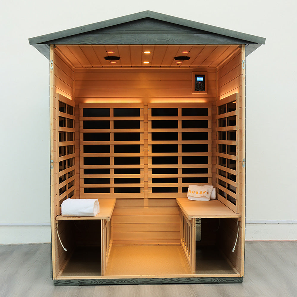 VF04 Outdoor 4 Person Far Infrared Sauna