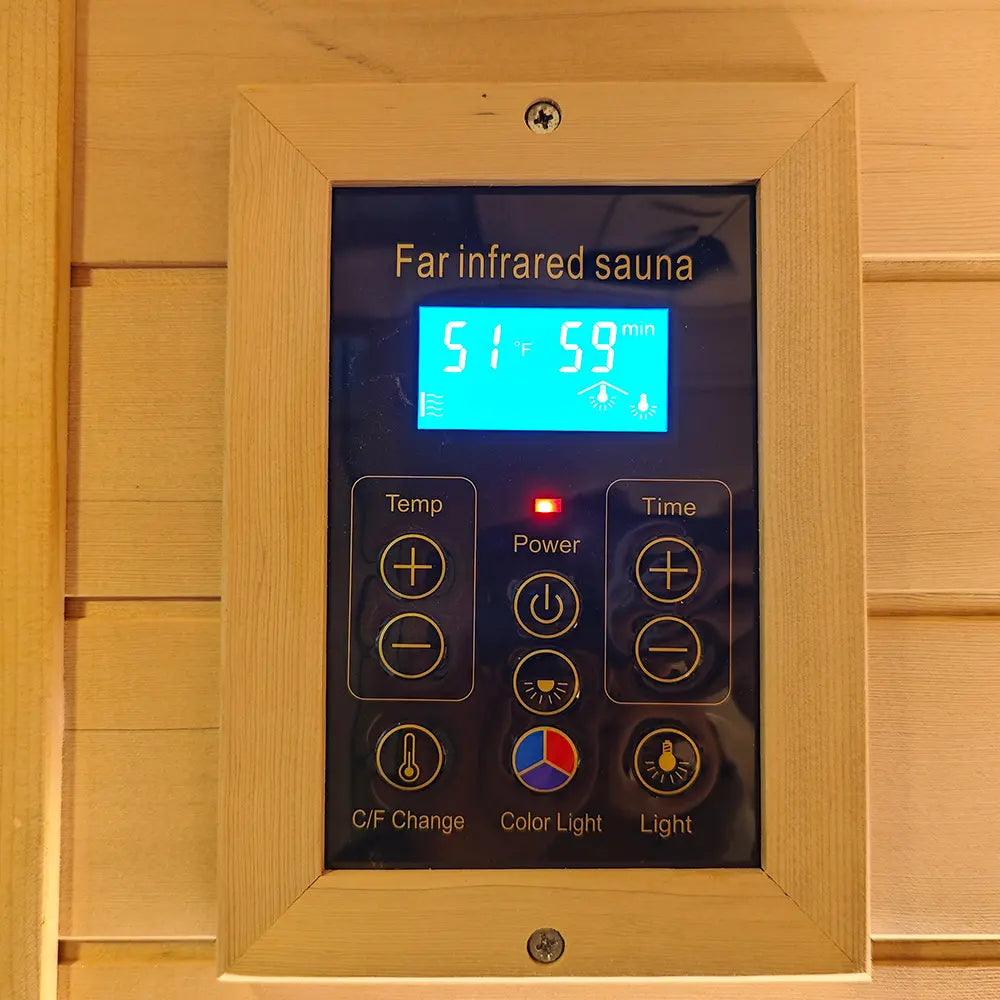 Wizzisaunas SH01 Full Spectrum1 Person Infrared Sauna Low EMF image 12