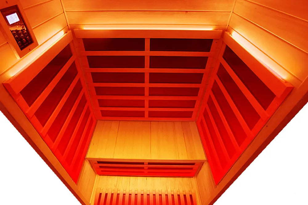 Wizzisaunas SH02 2 Person Full Spectrum Infrared Sauna Low EMF image 10