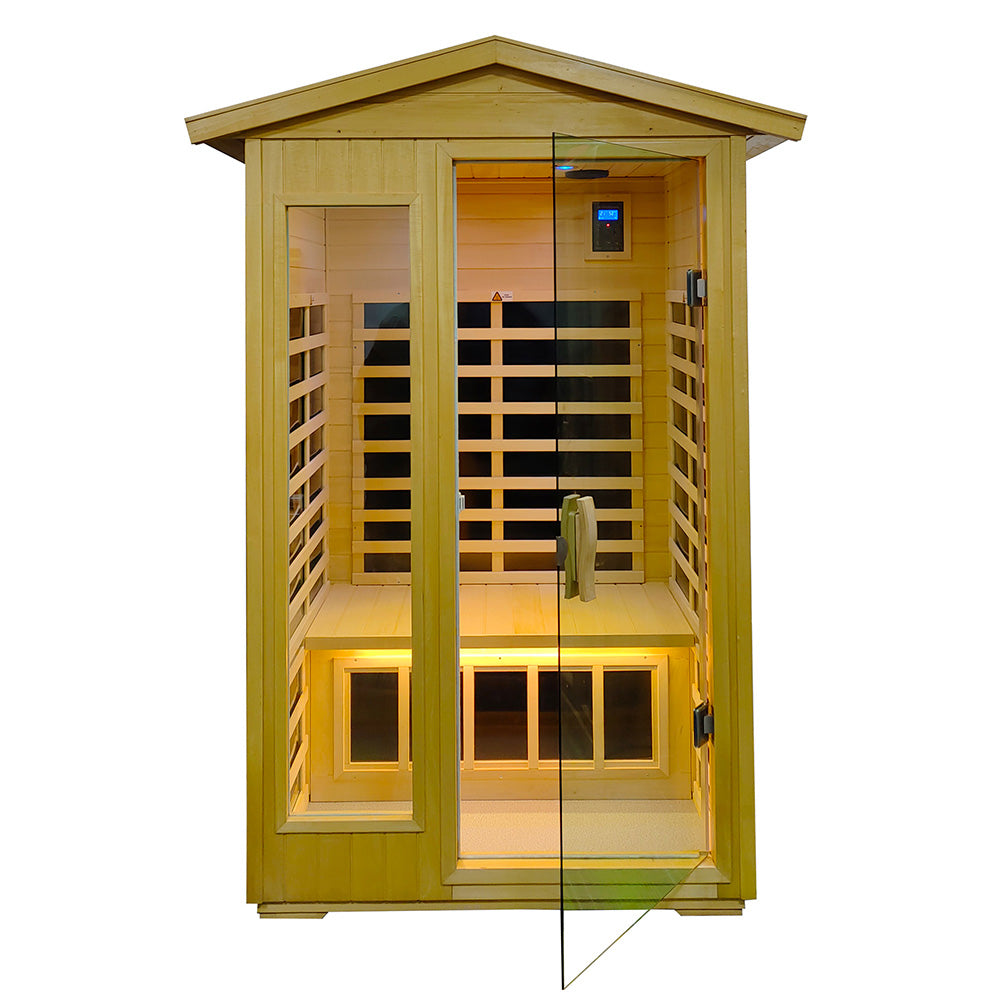 VB02 2 Person Outdoor Infrared Sauna