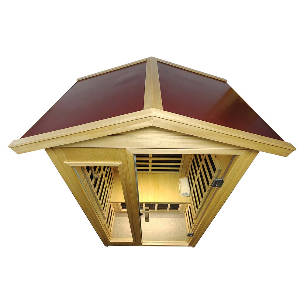 VB02 2 Person Outdoor Infrared Sauna