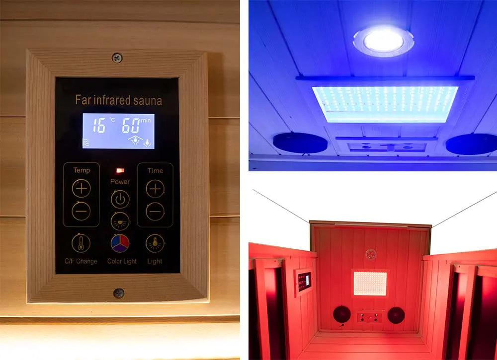 Wizzisaunas SH01 Full Spectrum1 Person Infrared Sauna Low EMF image 7