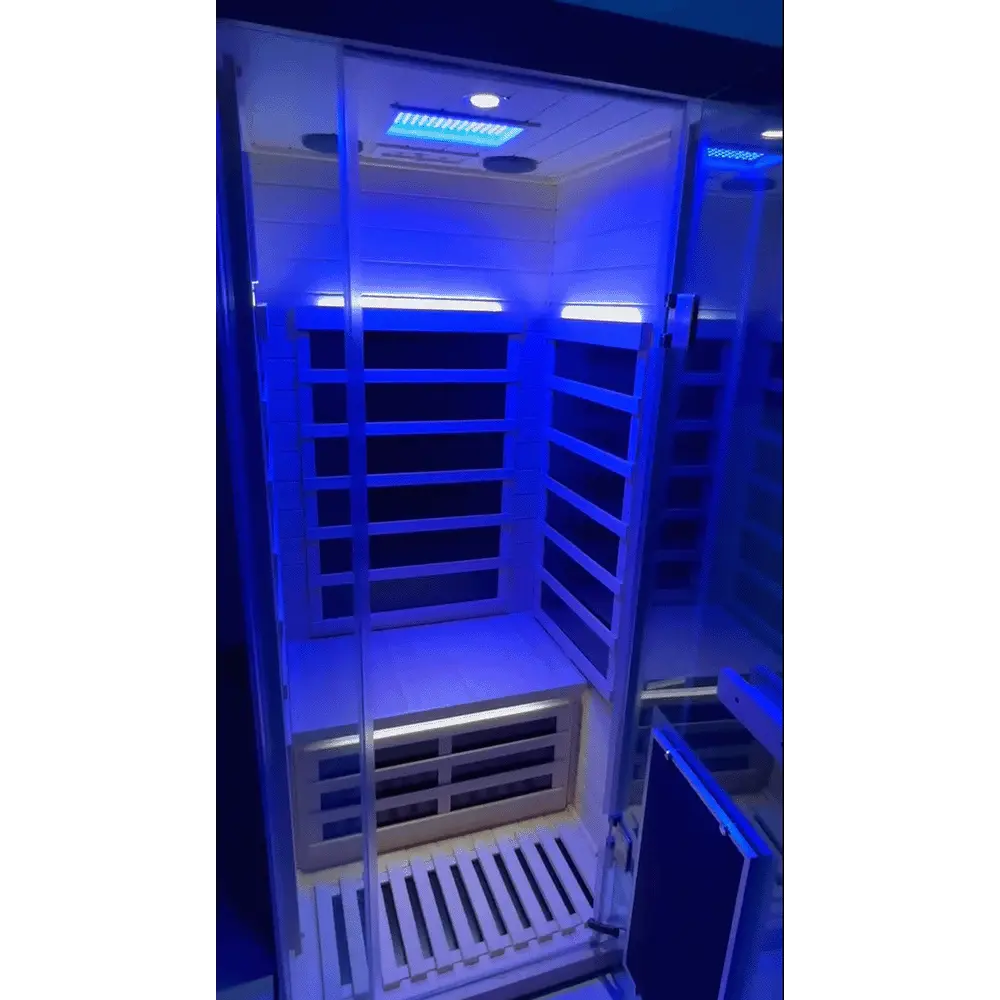 Wizzisaunas SH01 Full Spectrum1 Person Infrared Sauna Low EMF image 1