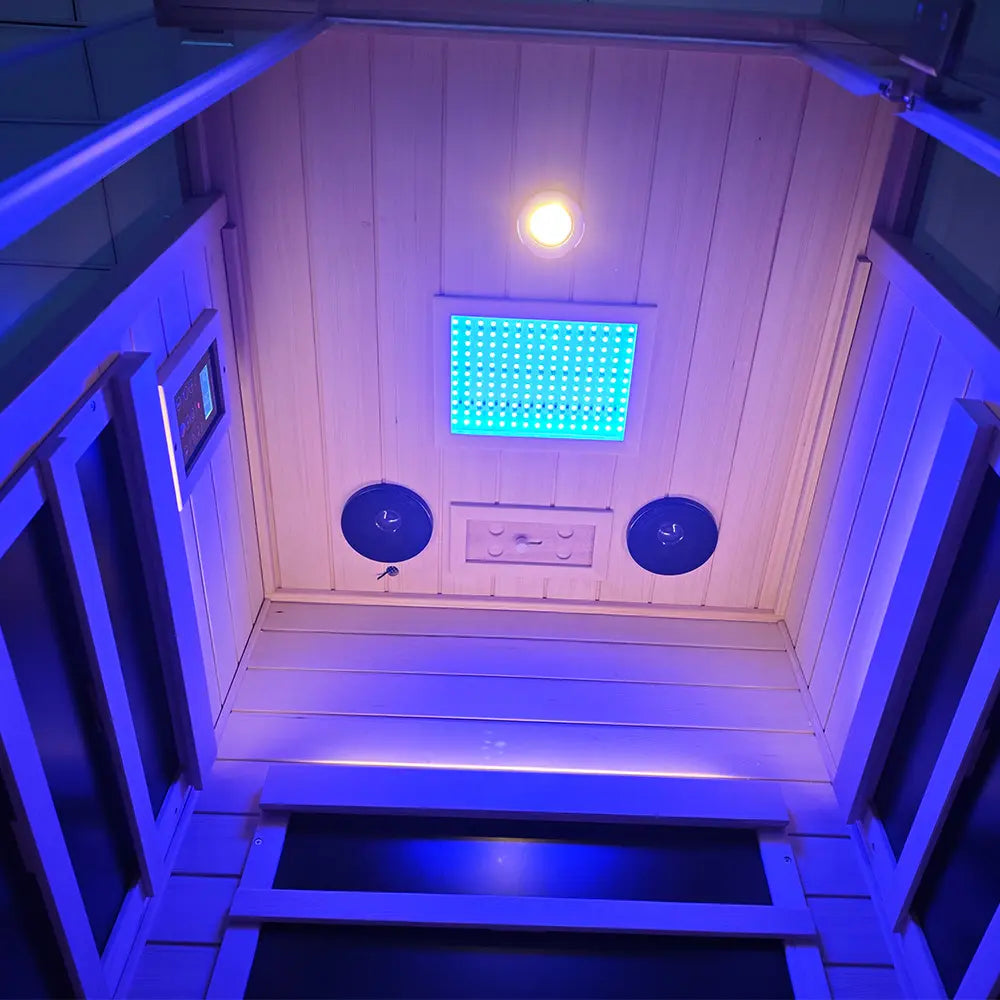 Wizzisaunas SH01 Full Spectrum1 Person Infrared Sauna Low EMF image 4