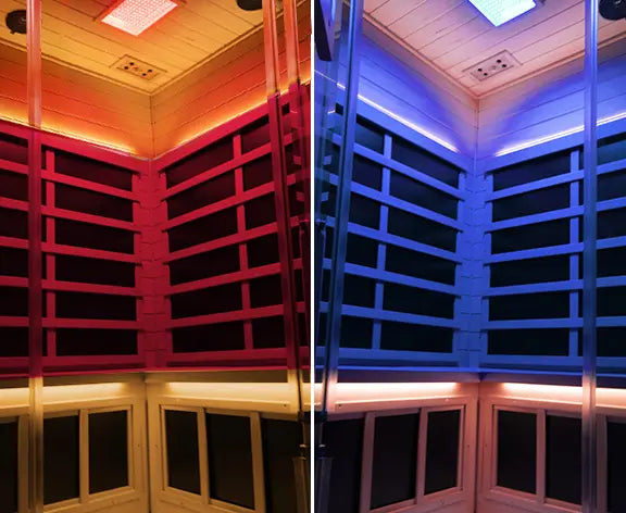 Wizzisaunas SH07 2-3 Person Full Spectrum Infrared Sauna low EMF image 3