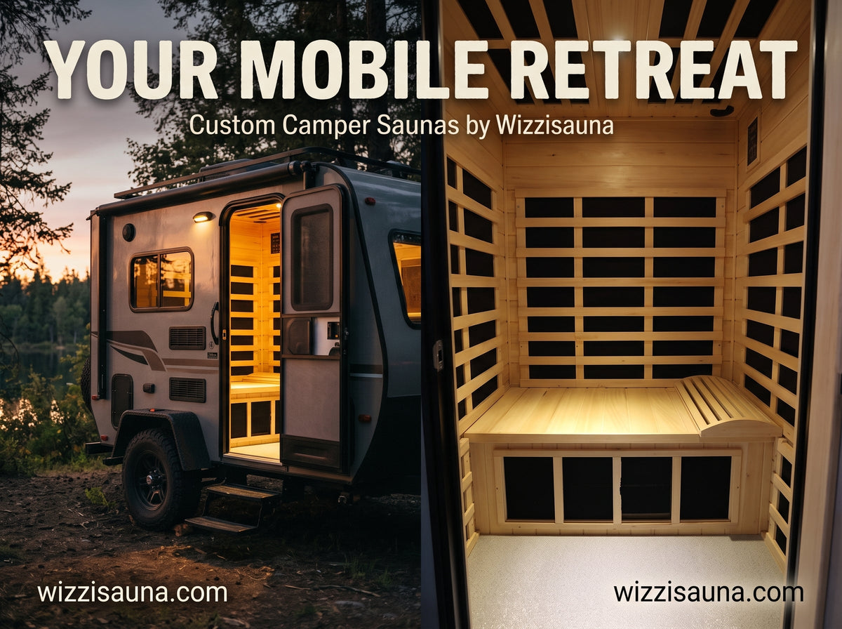 Your Camper. Your Sauna. Custom Camper Saunas by Wizzisauna