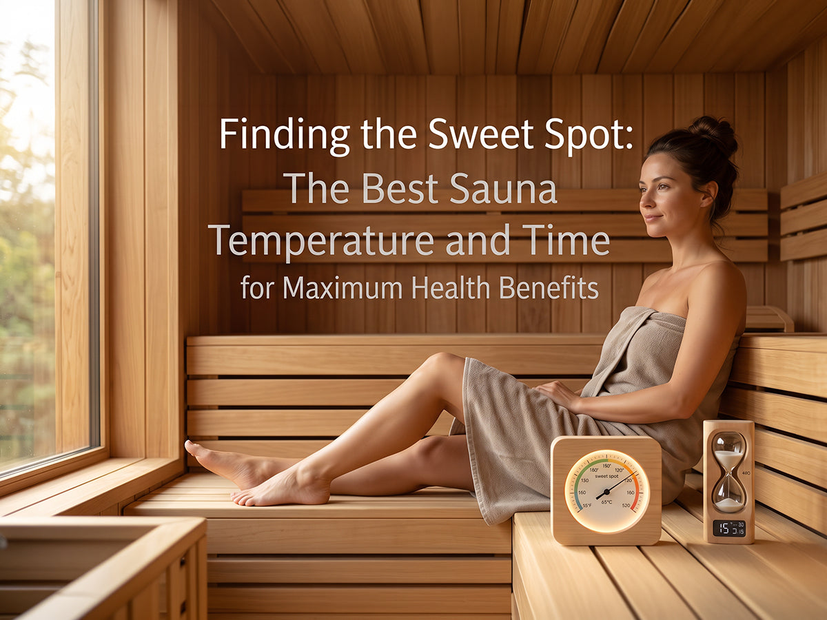 Finding the Sweet Spot: The Best Sauna Temperature and Time for Maximum Health Benefits