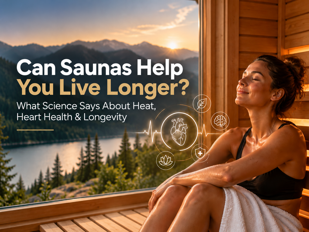 Can Saunas Help You Live Longer? What Science Says About Heat, Heart Health & Longevity