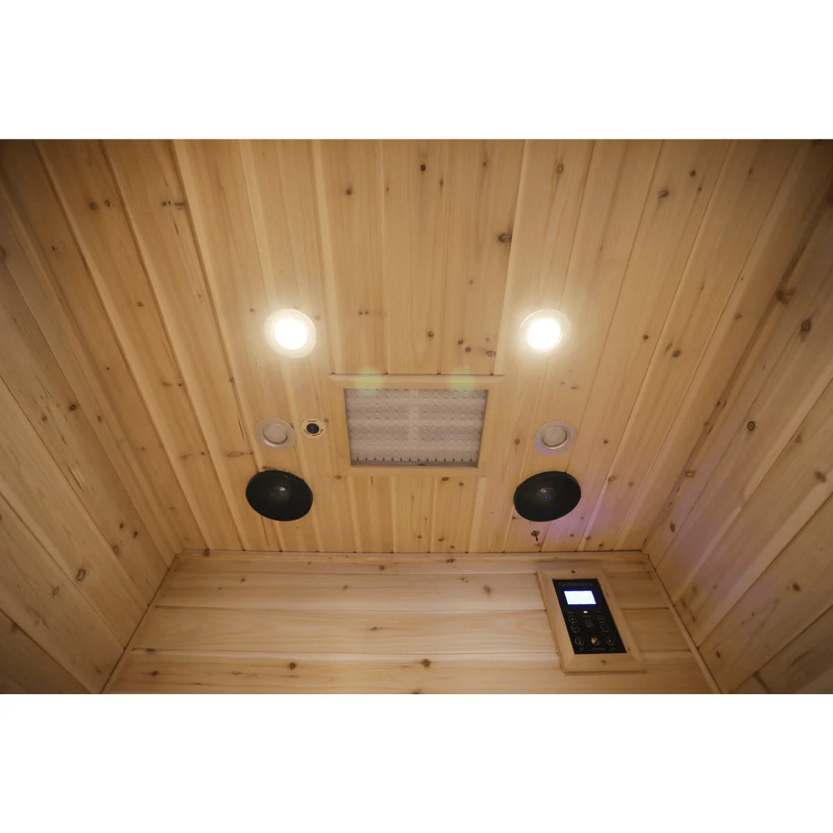 VS02 2 Person Outdoor Infrared Sauna （With Red Light Therapy）