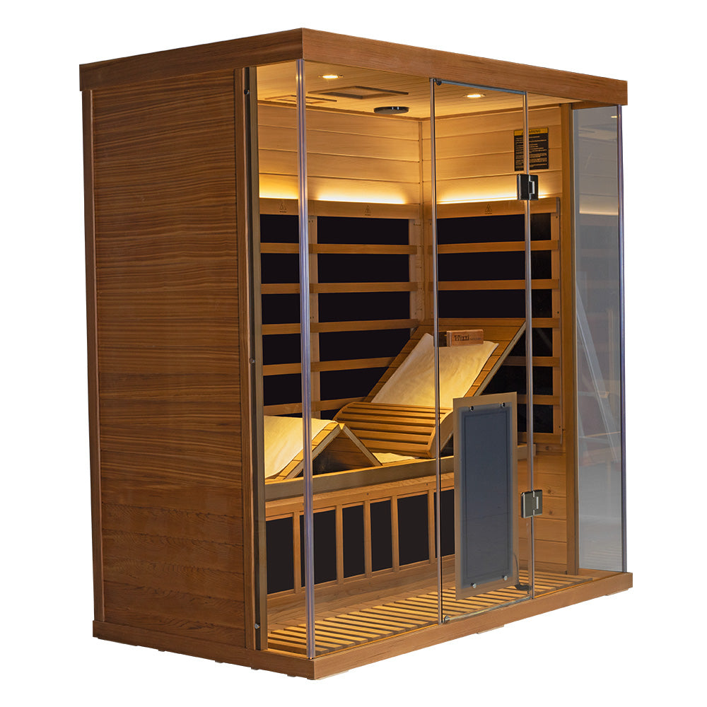 Wizzisauna S03 3-Person Far Infrared Sauna | Full-Spectrum Light Therapy & Smart App– Pre-Order, Ships October 15