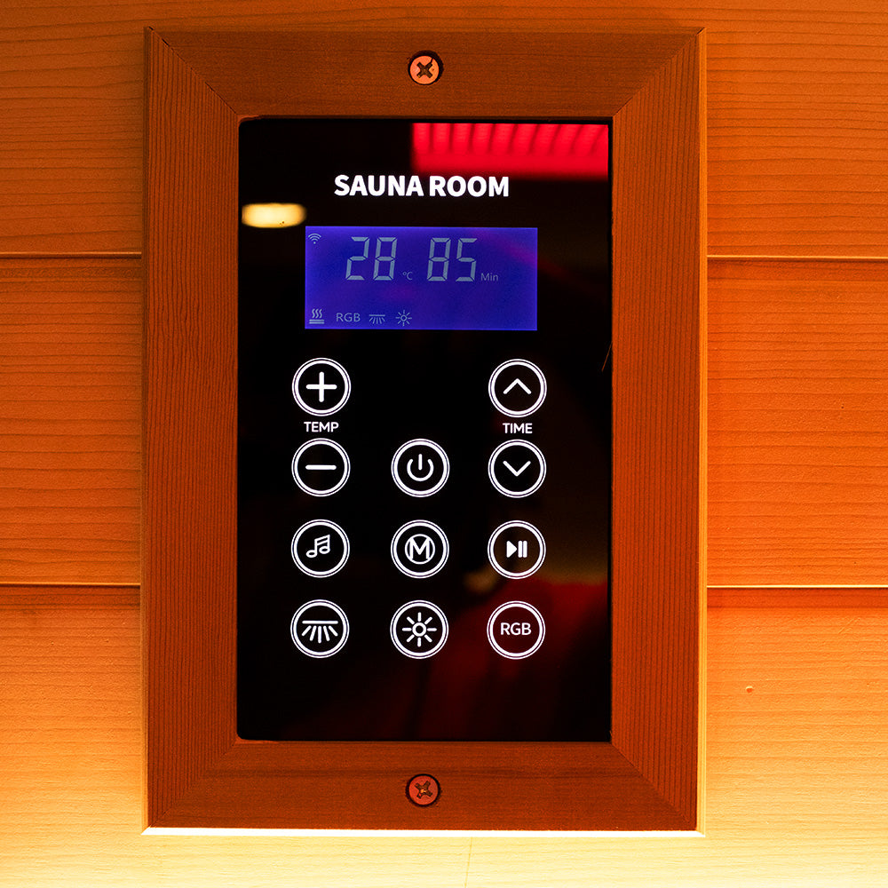 Wizzisauna S03 3-Person Far Infrared Sauna | Full-Spectrum Light Therapy & Smart App– Pre-Order, Ships October 15