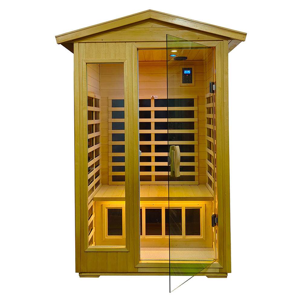 VB02 2 Person Outdoor Infrared Sauna